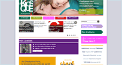 Desktop Screenshot of lekiosque.org